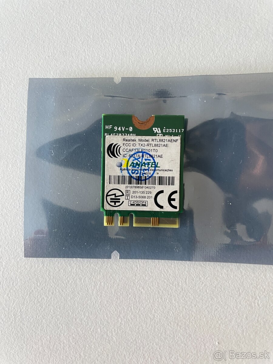 Realtek RTL8821AE - WiFi + Bluetooth karta- Lenovo