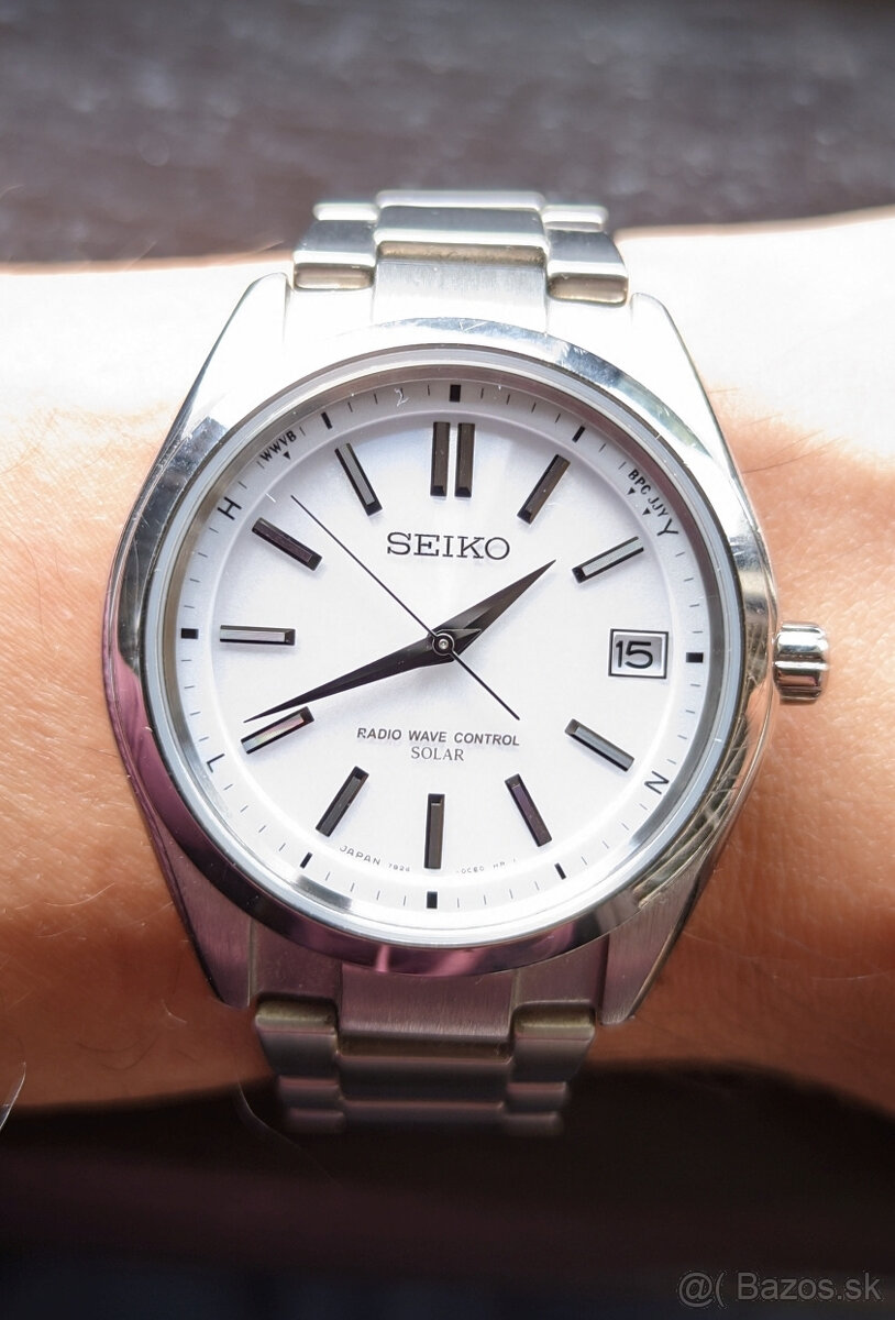 Seiko Brightz SAGZ079, titánové, made in Japan, solárne
