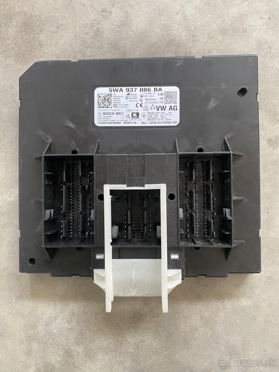 Audi Seat Škoda ovládací modul karosérie 5WA937086BA