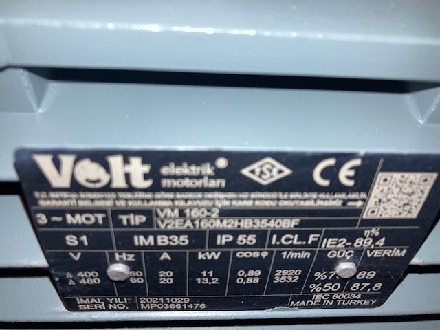 Predám nový nepoužitý 3 fázový elektromotor 11kW 3000ot.
