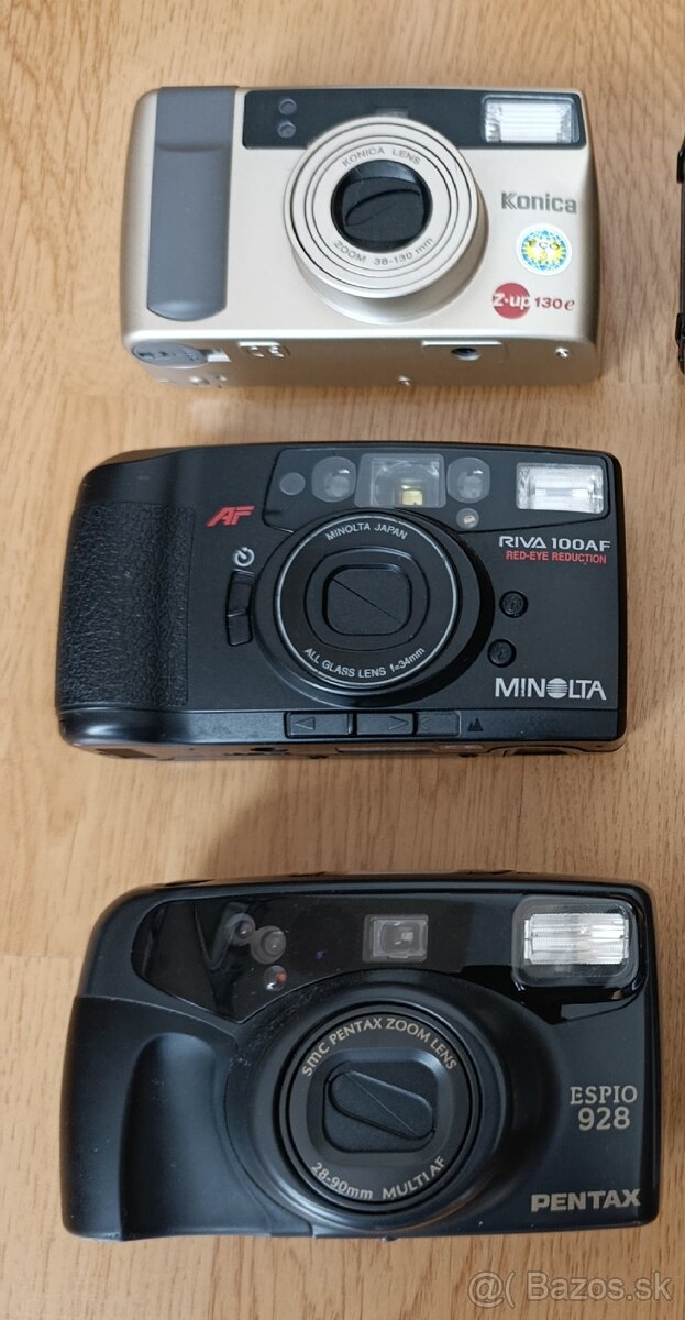 5ks fotoaparátov na opravu/ND/pre zberateľov