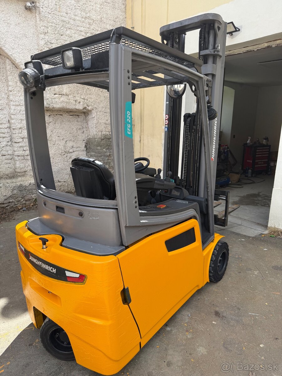 ✳️ Akce aku VZV Jungheinrich EFG 220 r.v. 2020, zdvih 6m ✳️