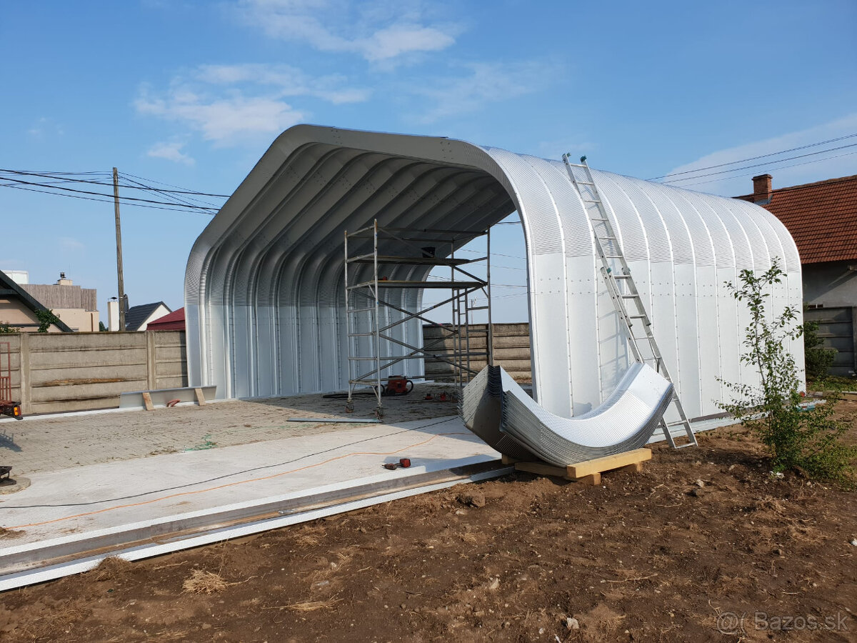 Samonosná oceľová hala-10m x 50m x 5m