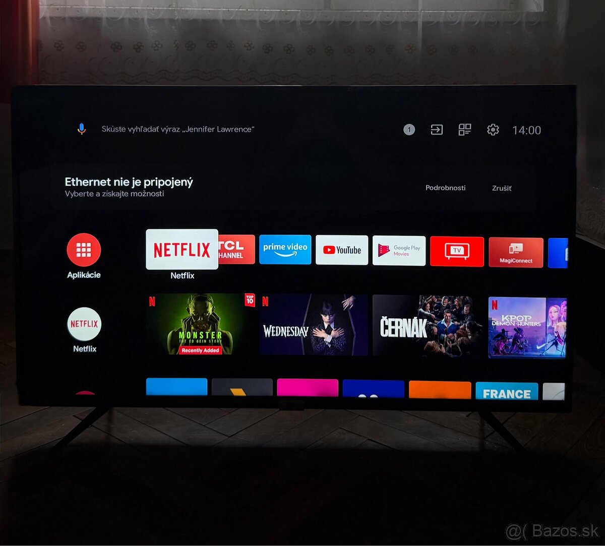 Televízor TCL 43P615 – Smart TV 43” (108 cm)