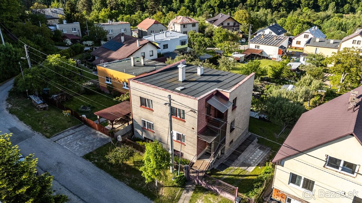 KYSAK-veľký rodinný dom, 6xizba, 2xsamostatný vchod,garáž