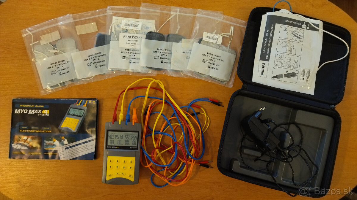 Elektrostimulátor - svalový, masážny, nervový stimulátor