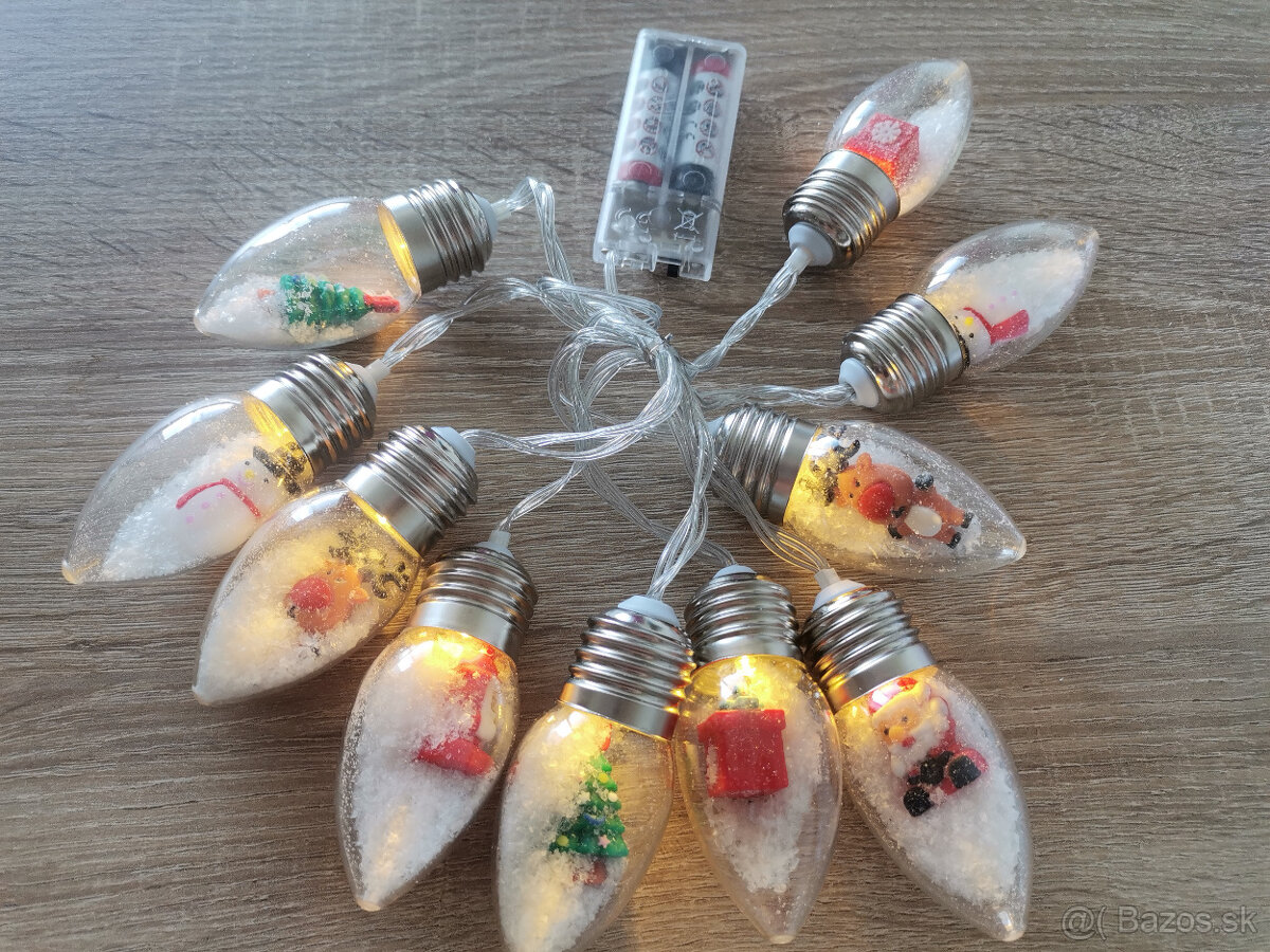 Svetla na stromček, Vianoce