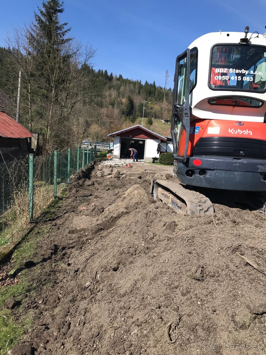 Zemne a výkopové prace