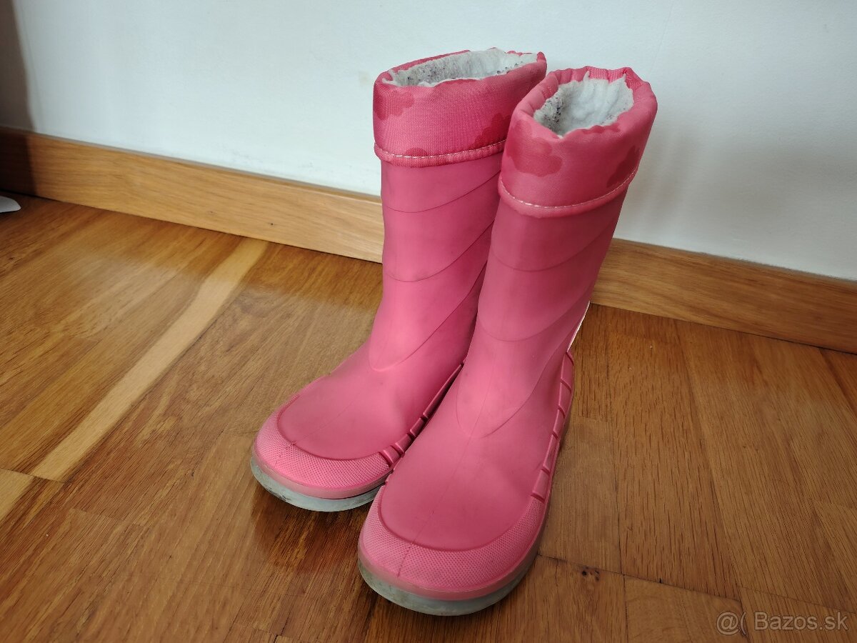 Gumaky zateplene svietiace 30 - 31