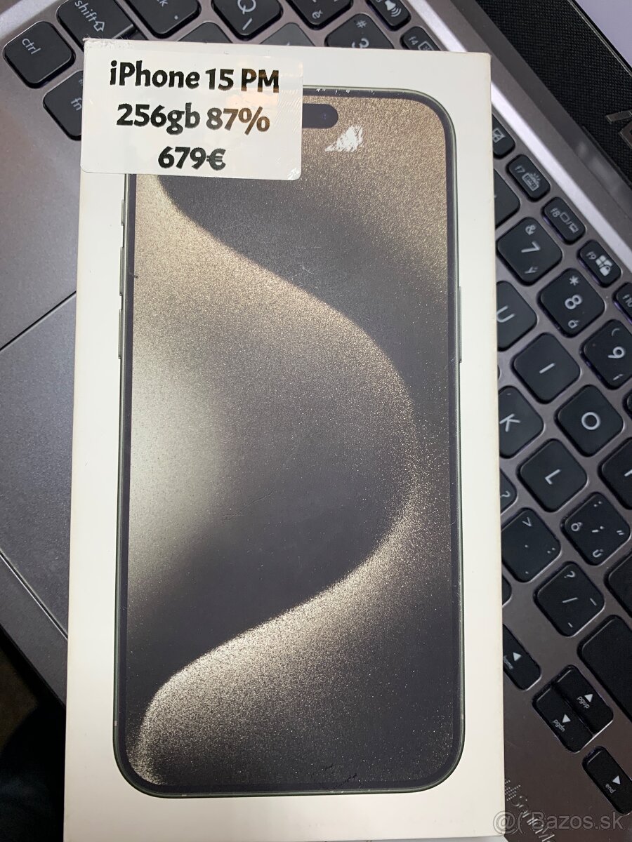 Apple iPhone 15 pro max 256gb natural titanium