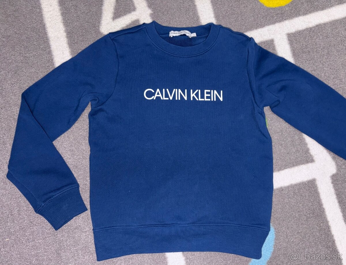 Mikina calvin klein 2x v.128 top stav