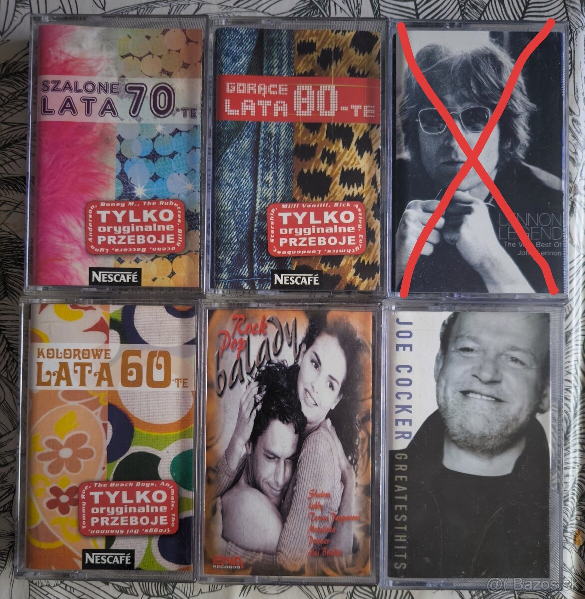 MC kazety originalky...