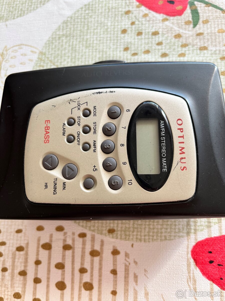 Kazetový prehrávač