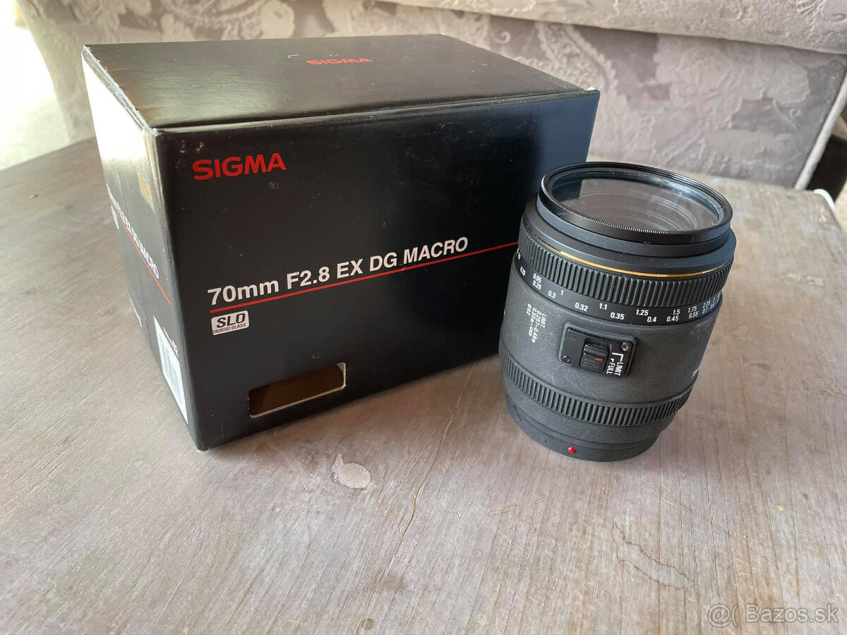 Sigma 70mm F2,8 EX DG MACRO pre SONY