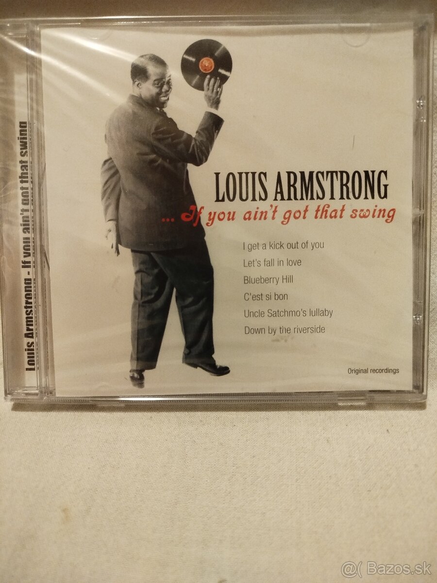 Predám CD LOUIS ARMSTRONG - IF YOU AIN'T GOT THAT SWING