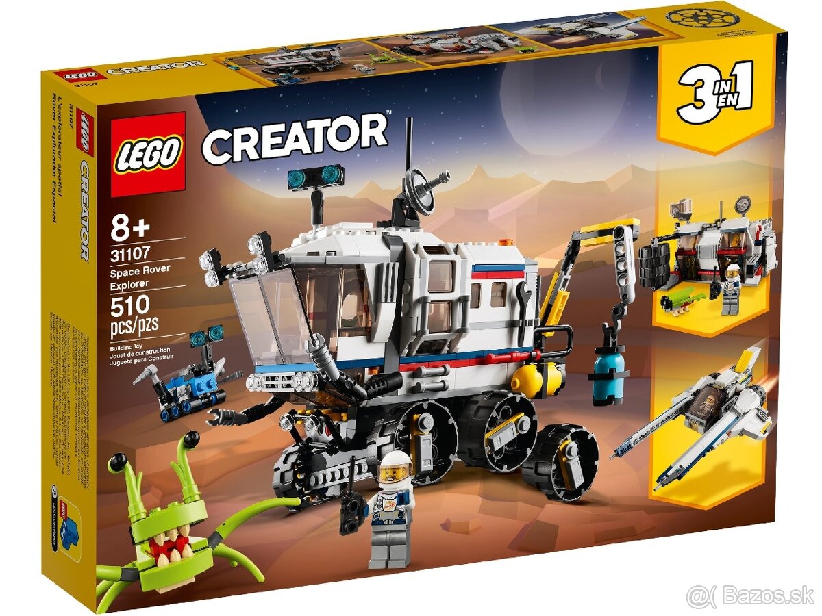 LEGO Creator 31107 - Vesmírne prieskumné vozidlo
