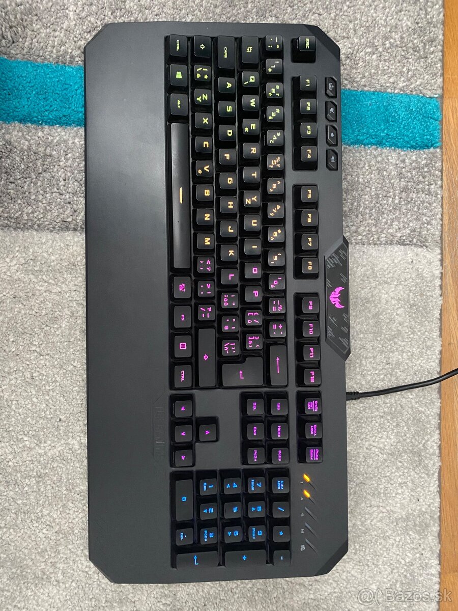 Herná klávesnica asus TUF gaming keyboard K5