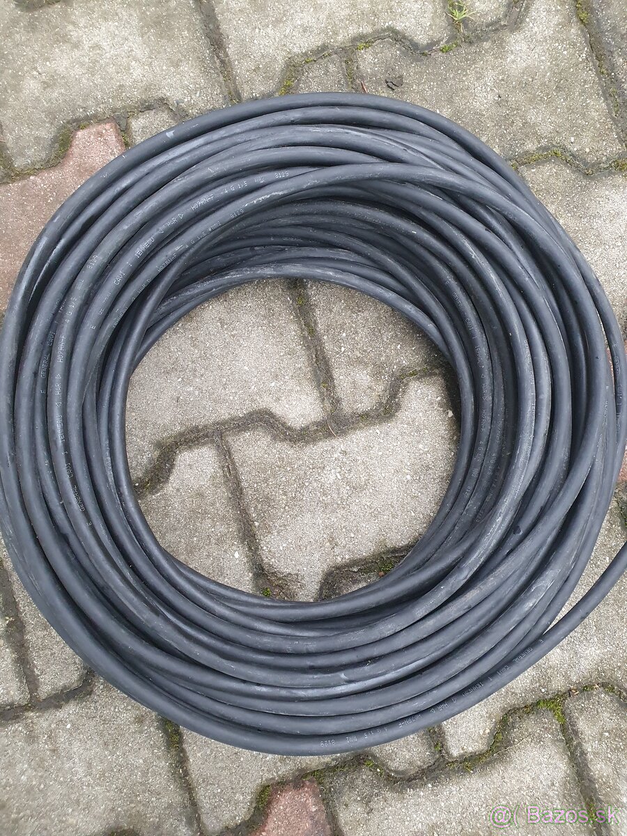 Kábel H07RN-F 4x1,5, 50 metrov