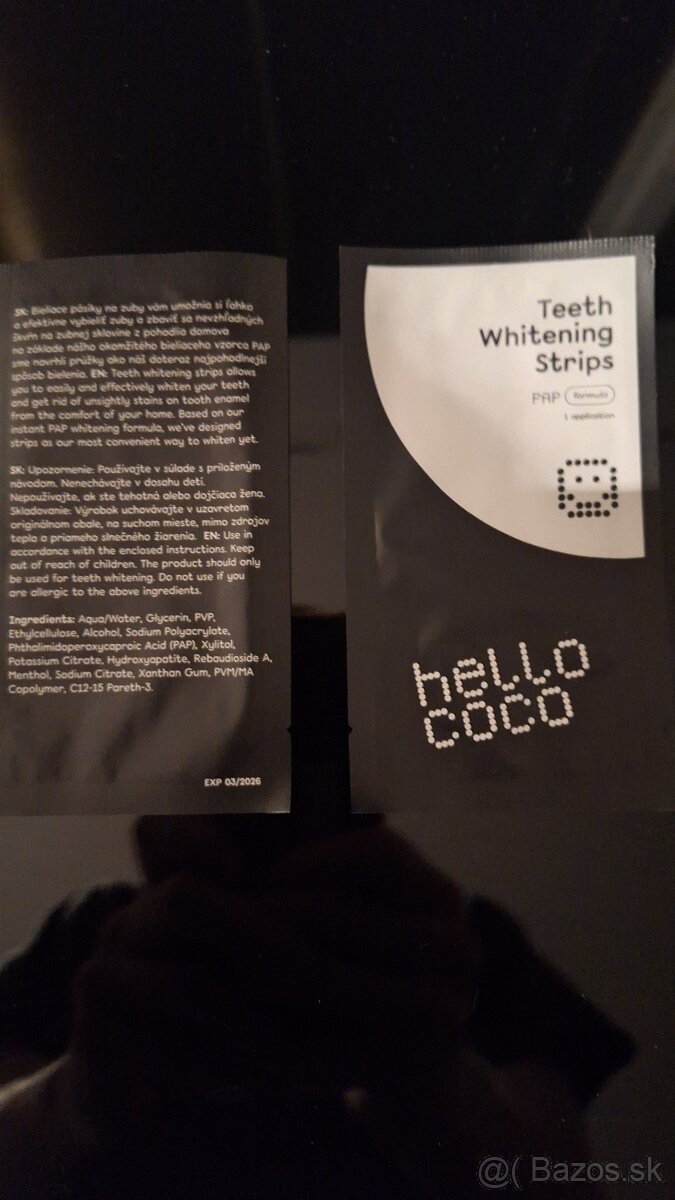 Bieliace pasiky na zuby-HELLO COCO