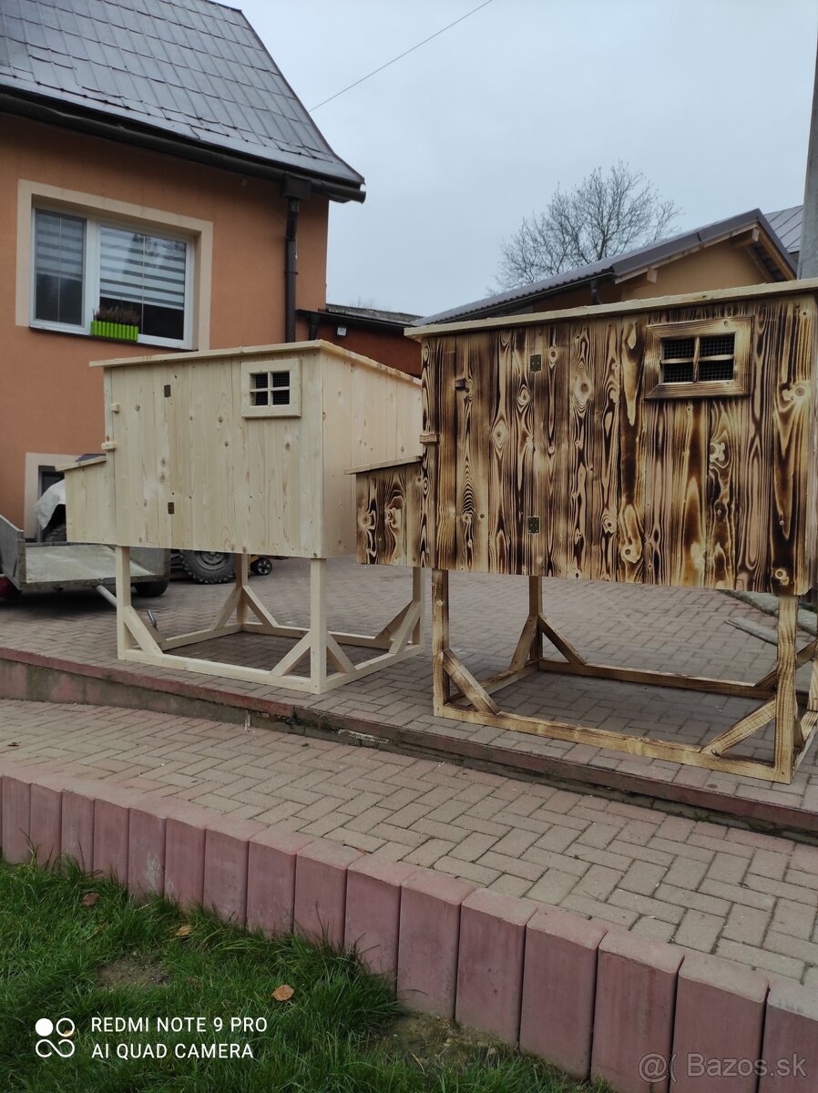 Kurín pre 15 sliepok