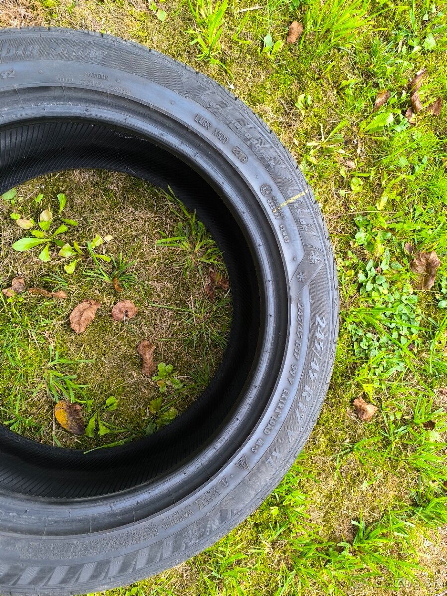 Zimné pneu 245/45 r 17 V XL