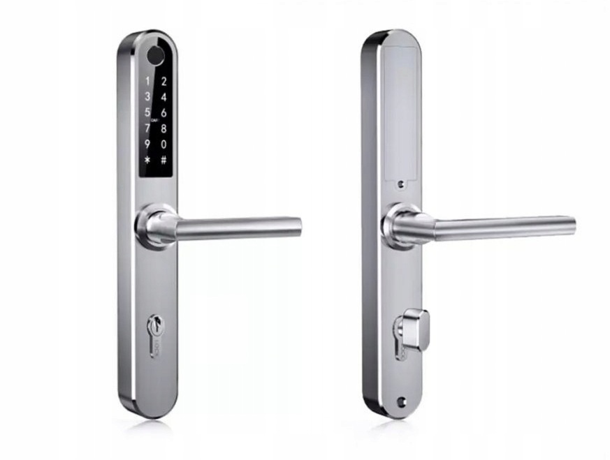 BOT Chytrá kľučka TTLock H1 strieborná 90 mm