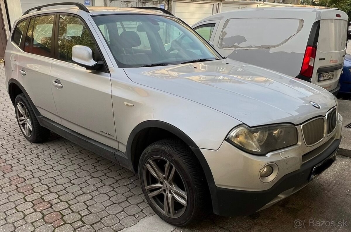 BMW X3 E83 3.0D M57 160kw poškodený/zadrety motor/