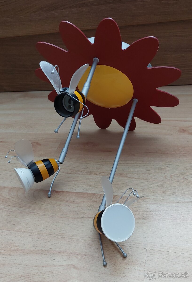 Lampa do detskej izby včielky