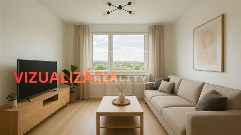 Na predaj priestranný 4-izbový byt – Prievidza, sídlisko...