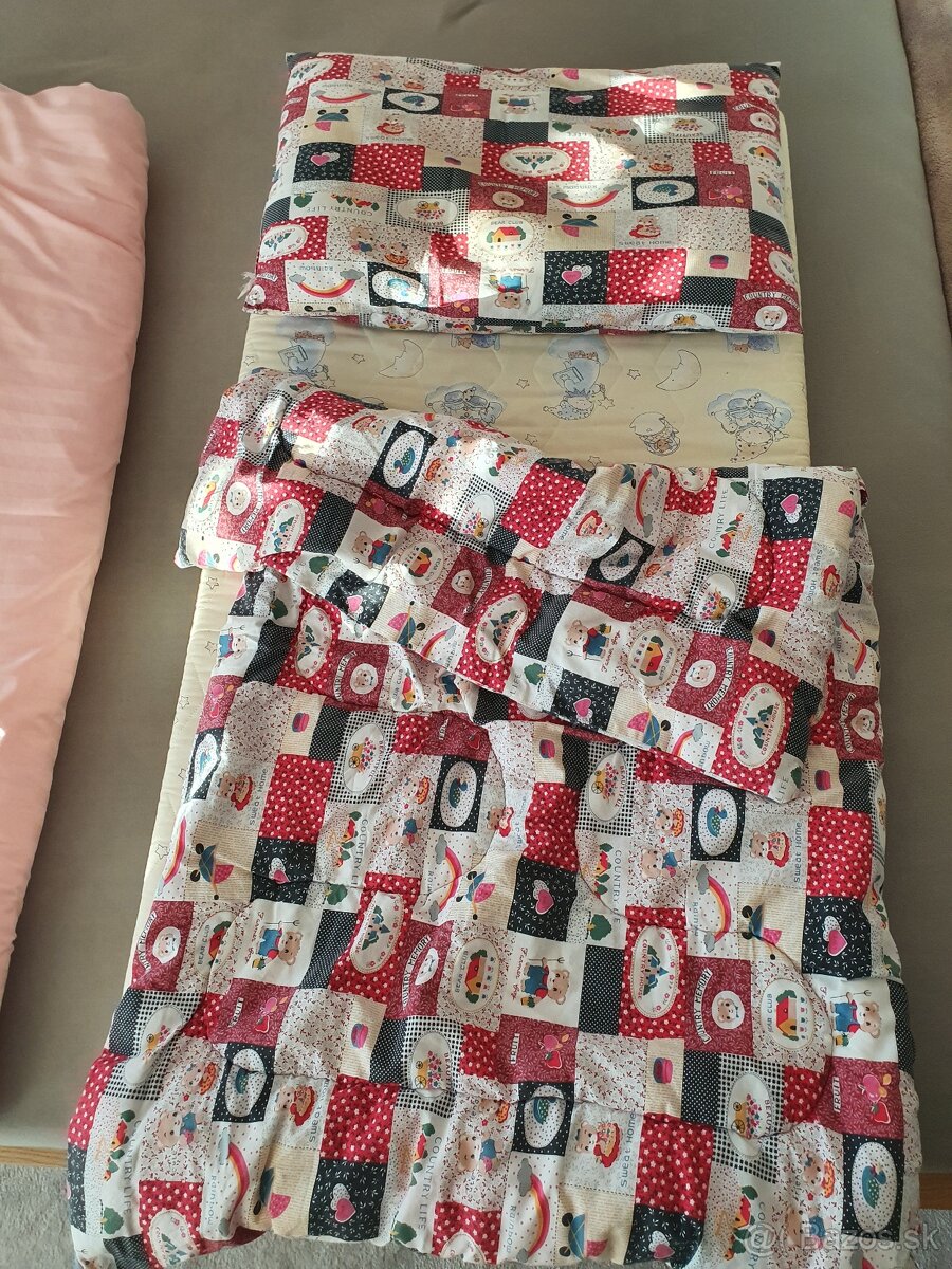 Postielka pre deti s matracom