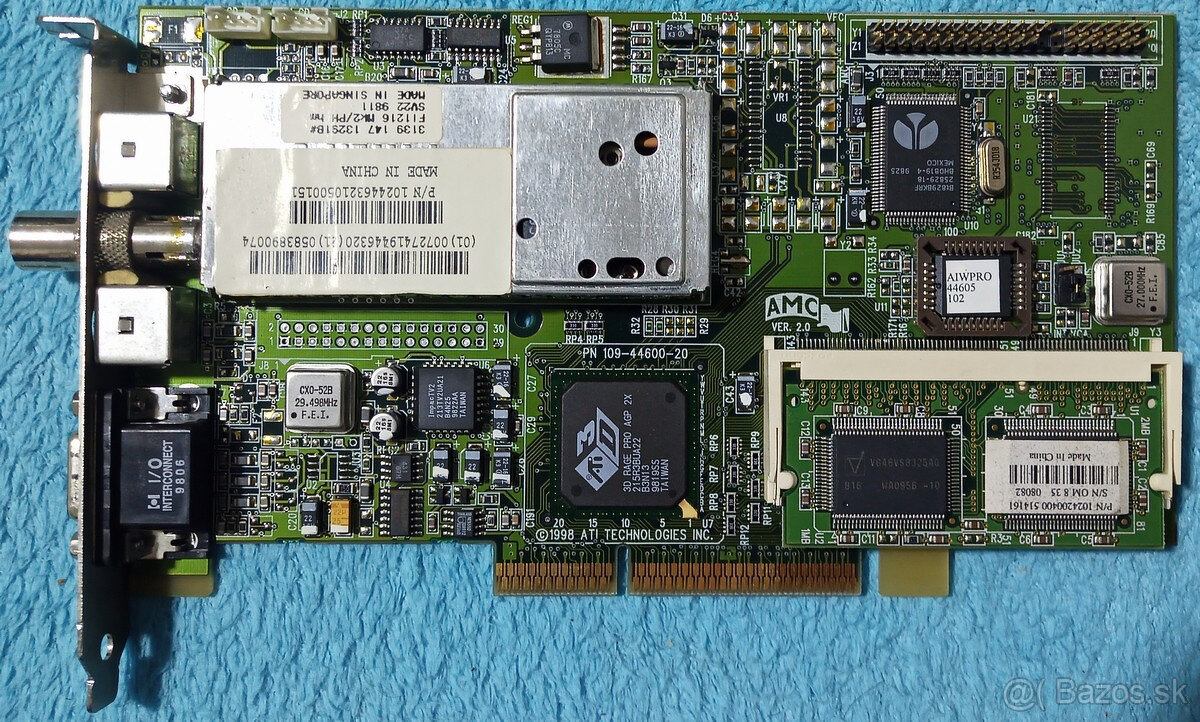 ATI All In Wonder AGP karty