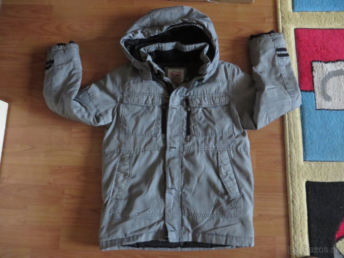 Zimná chlapčenská bunda - veľ. 140/146 - ZARA