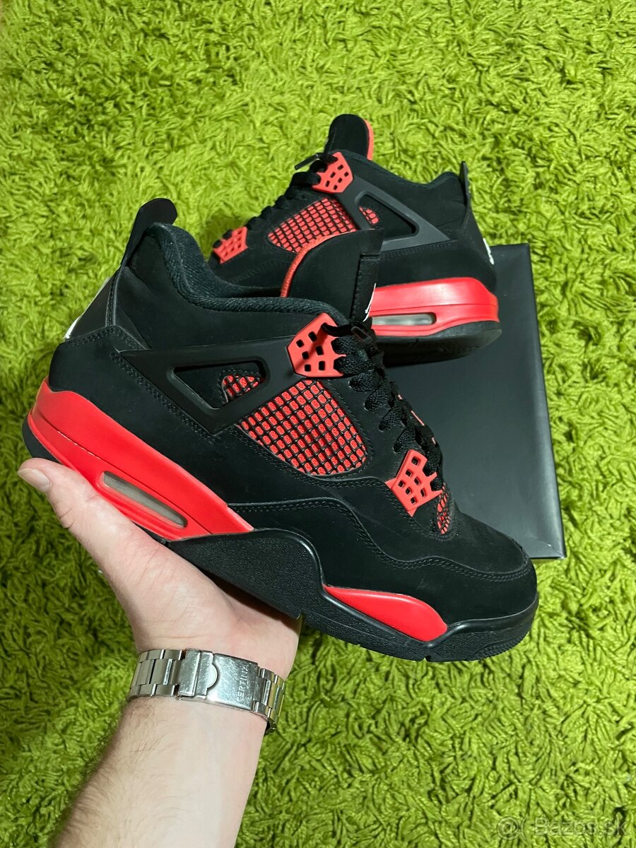 Jordan 4 Red Thunder