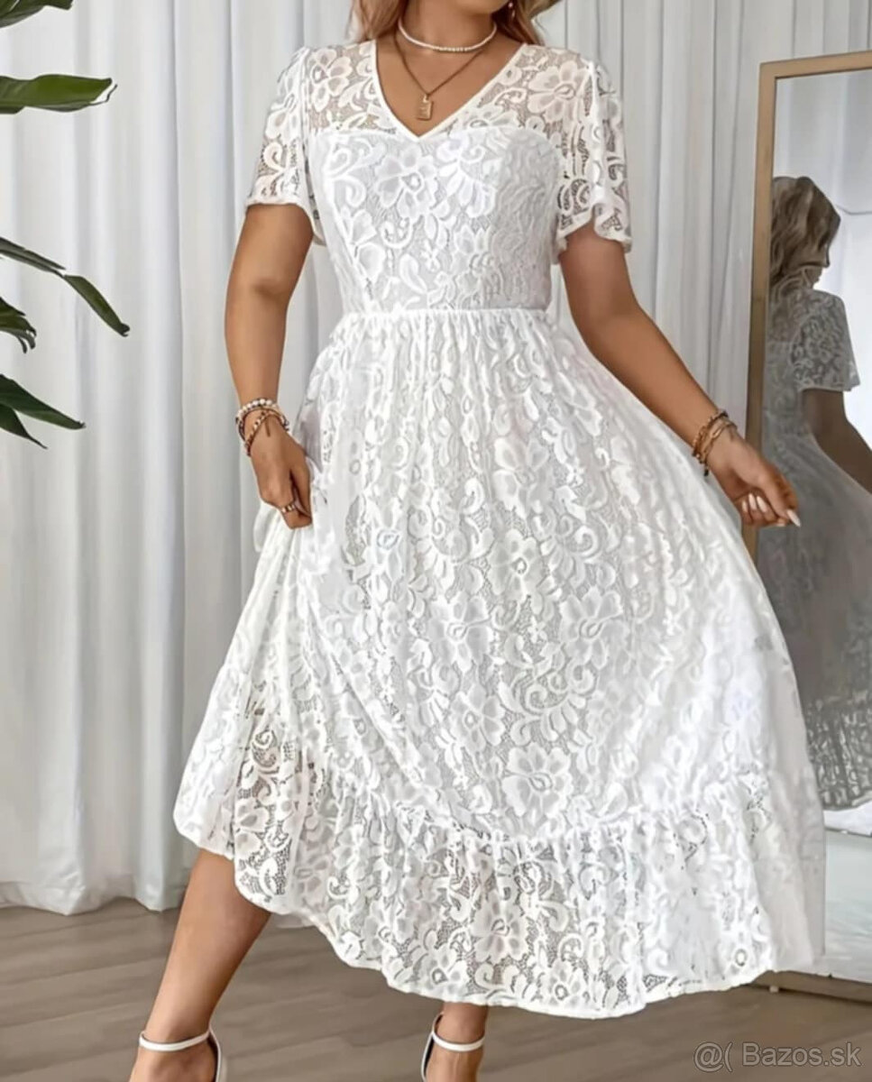 elegantne biele saty