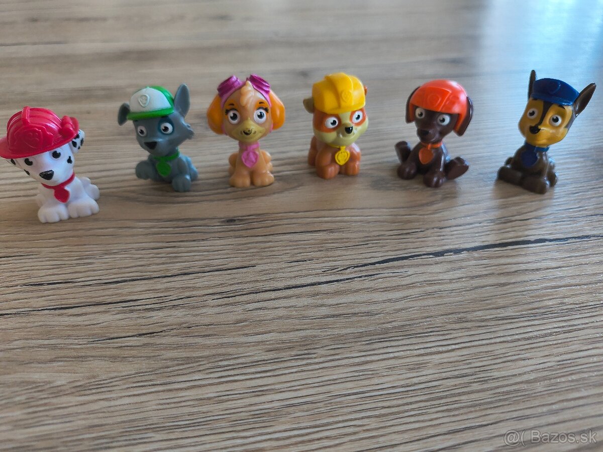 6 minifigurok Paw Patrol