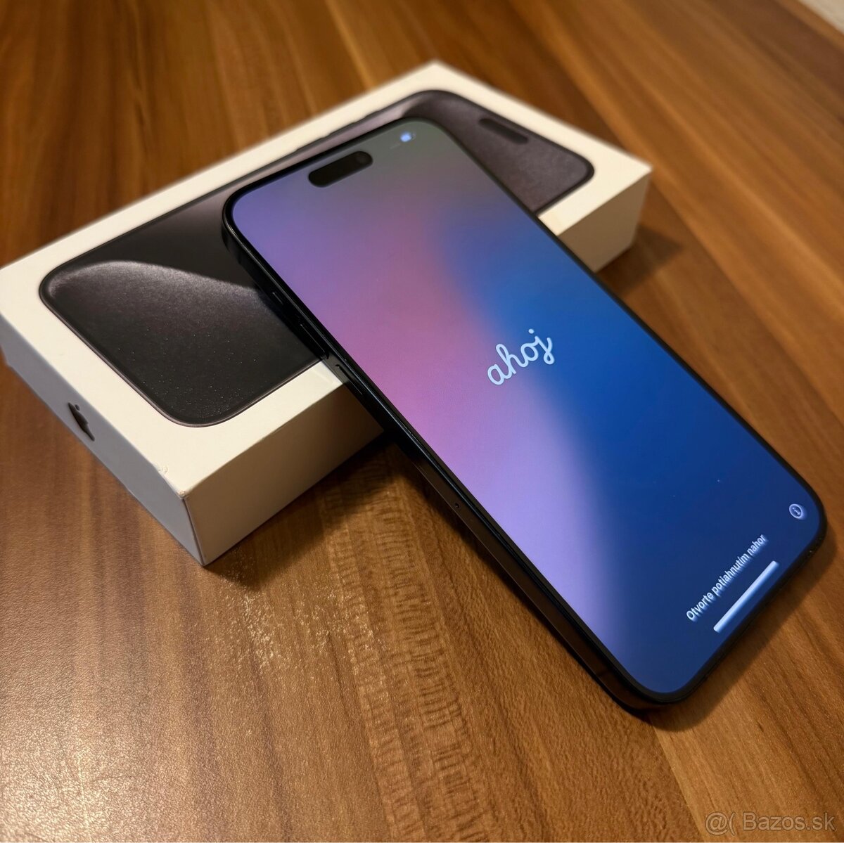 iPhone 15 Pro, Black Titanium