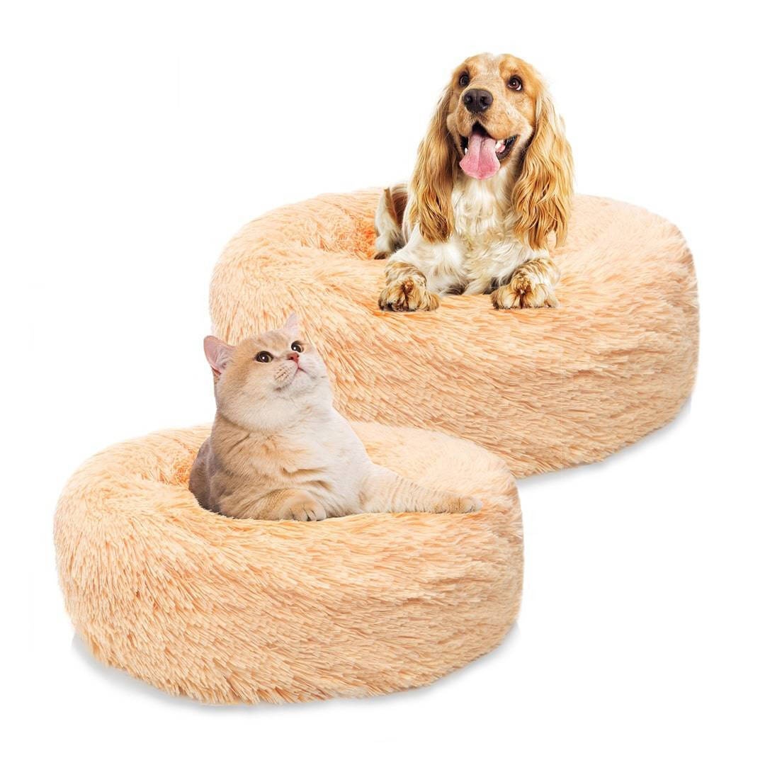 Luxusný plyšový pelech pre psa alebo mačku 50 cm