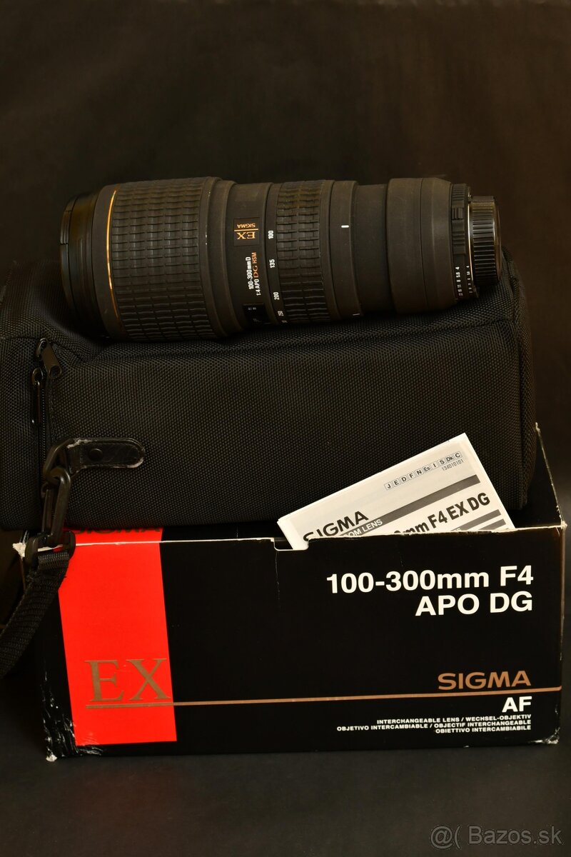 Sigma 4/100-300mm EX APO DG HSM Nikon bajonet