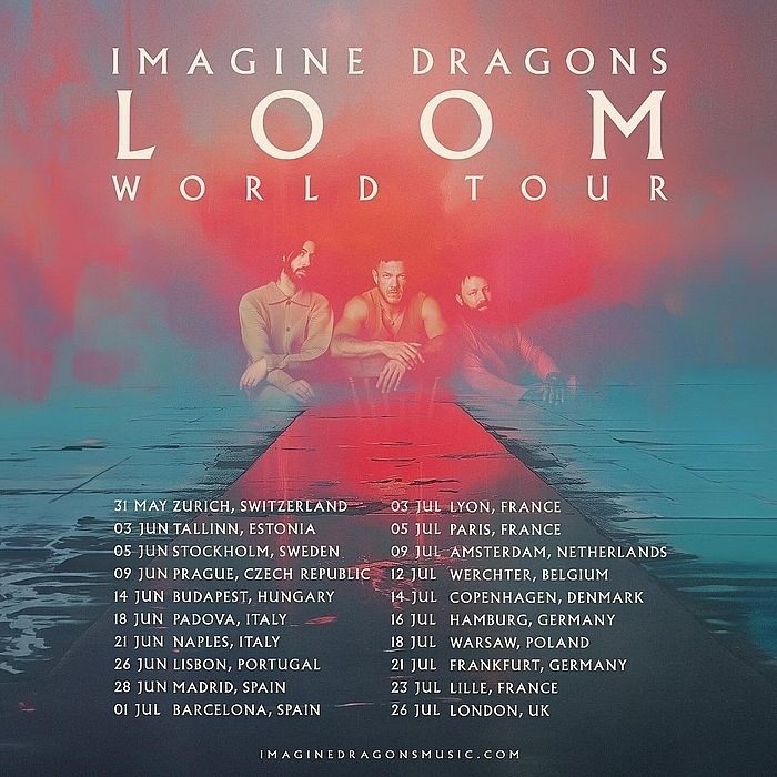Imagine Dragons Golden Circle Praha 9.6