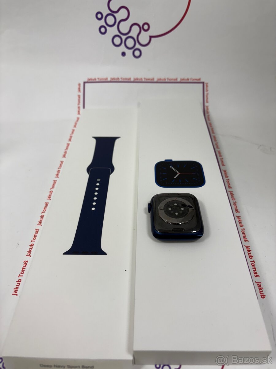 Apple Watch 6.44MM Blue-Batéria 100%
