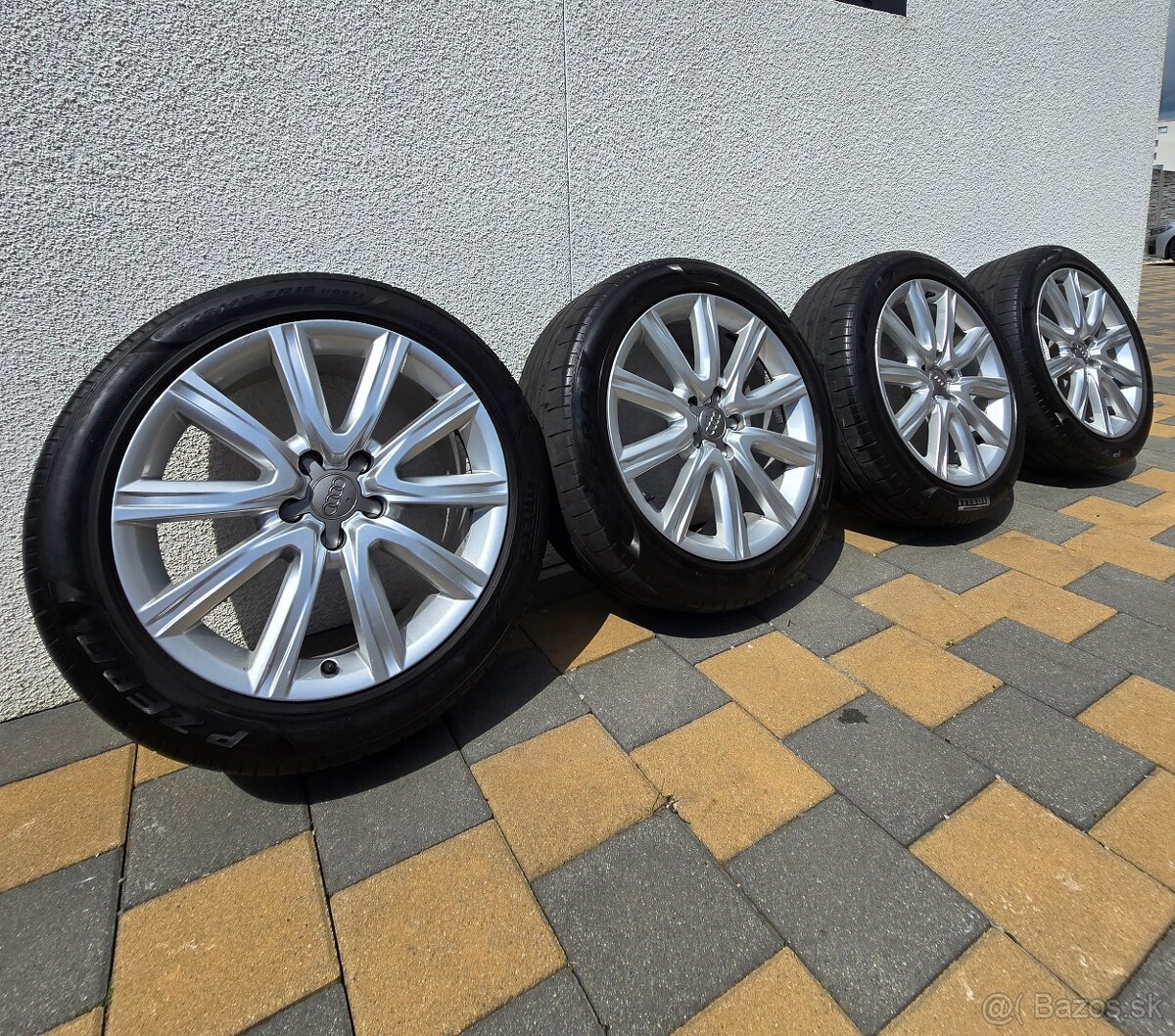 Letná sada Audi 245/45 R18 8J ET39 DOT1121 Pirelli P Zero