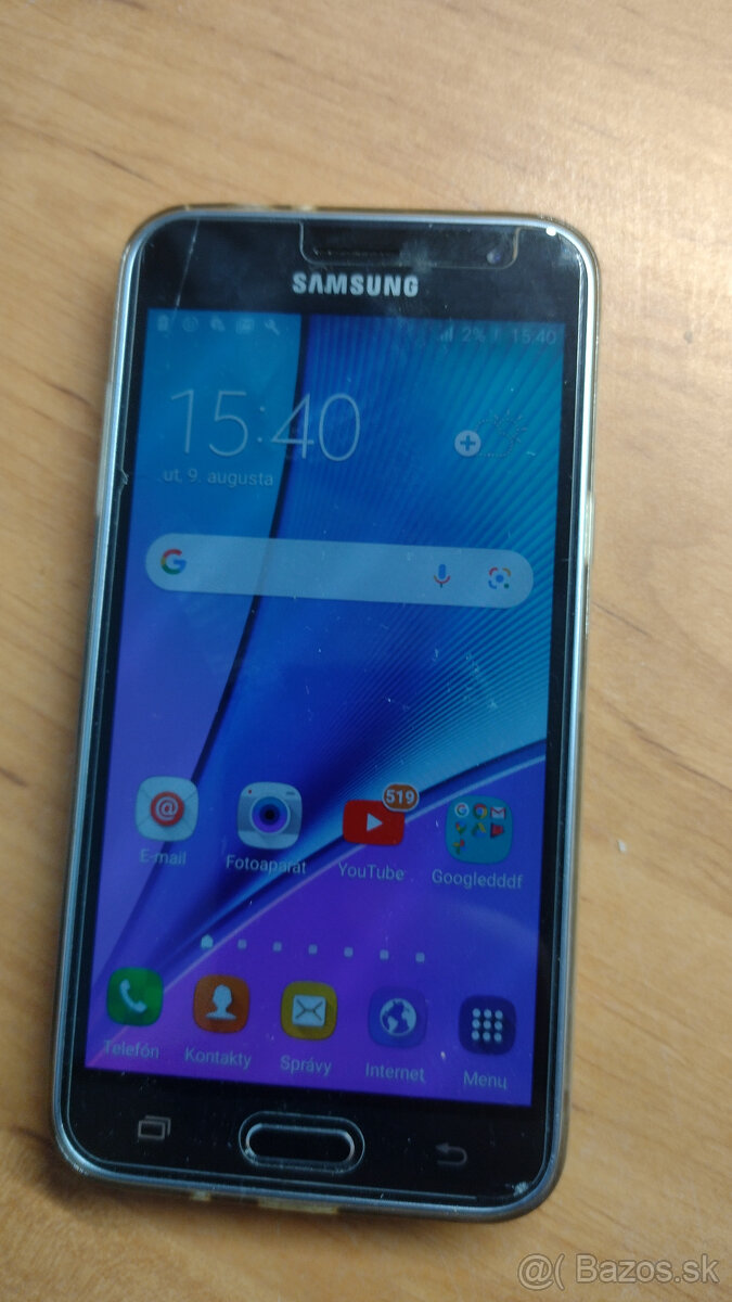 mobilný telefón Samsung galaxy J3 (2016)