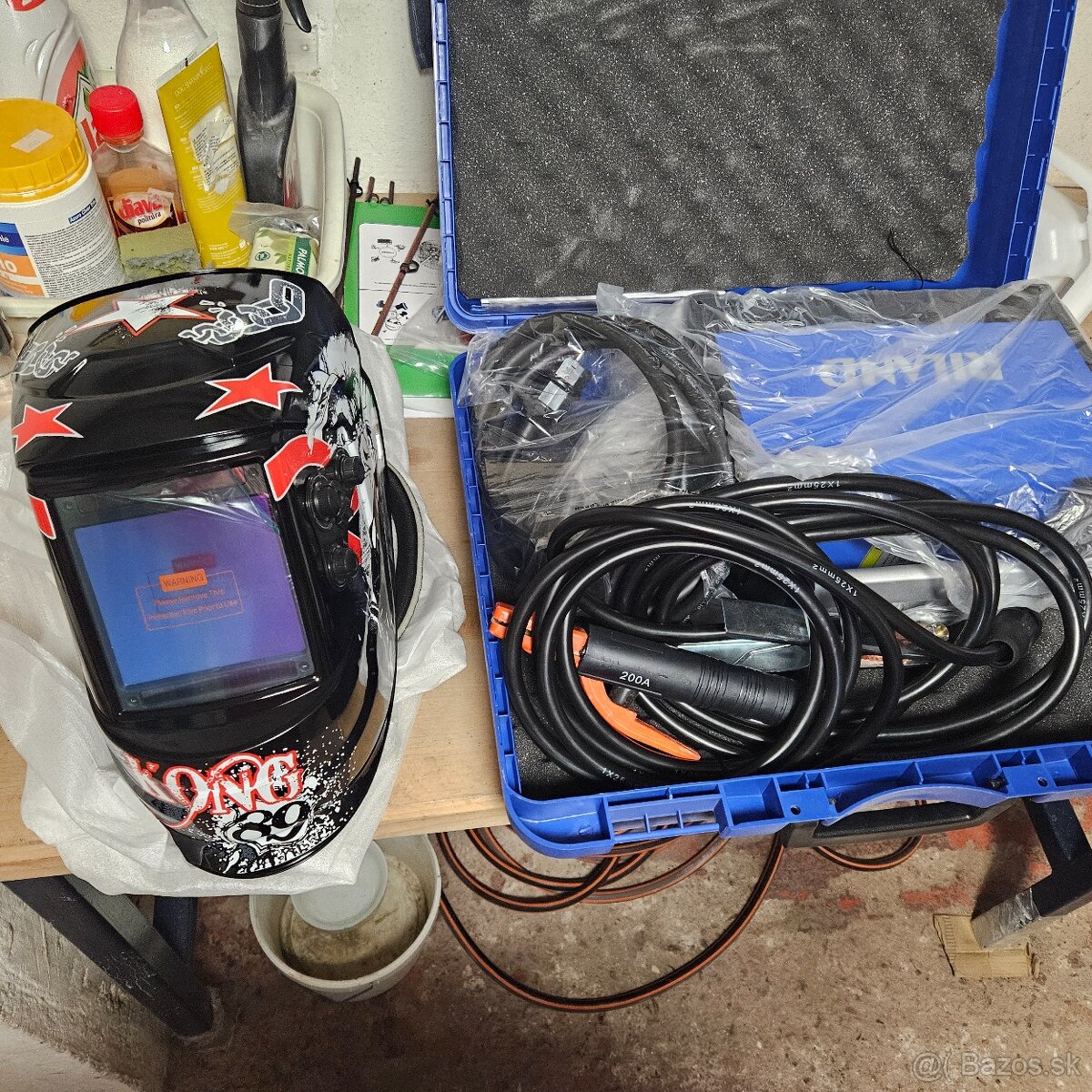 Zvaracks RILAND MMA 202 GDM + kukla+ kufor+ elektrody
