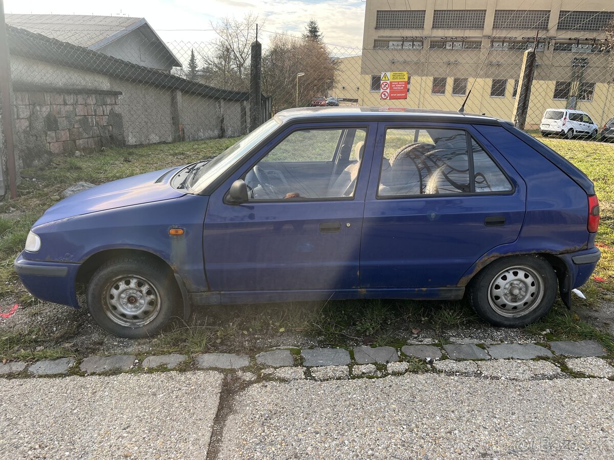 PREDÁM ŠKODU FELÍCIA ...1.6...BENZÍN+PLYN...