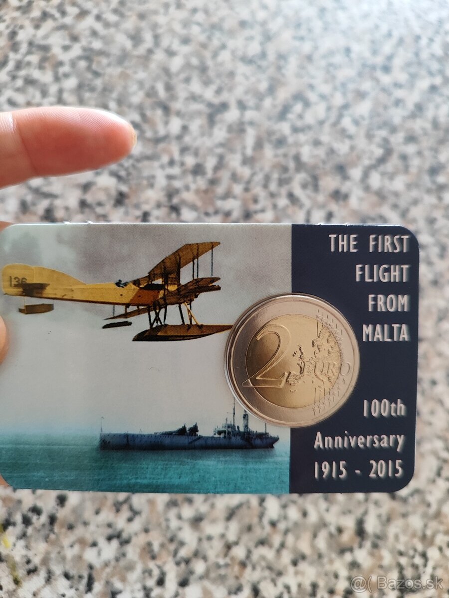 Predám 2€ Malta 2015 BU