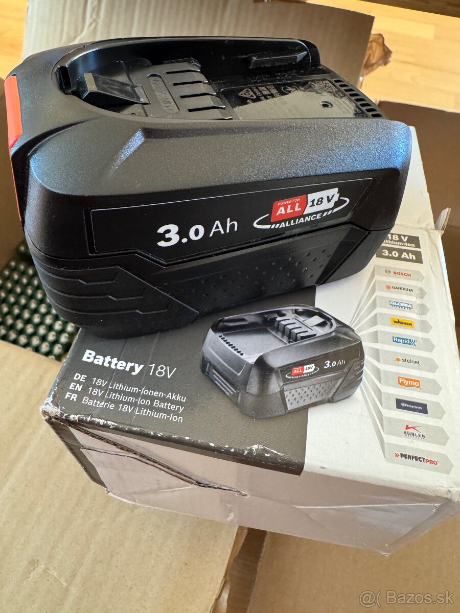 Predam novu BOSCH PBA 18V 3.0Ah W-C
