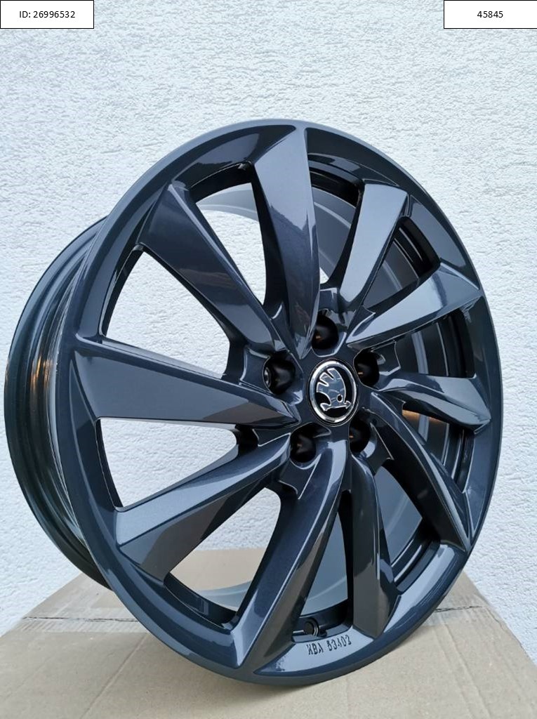 Nové Skoda Alu disky R18 Ronal 7,5X18 ET40 5X112 1237