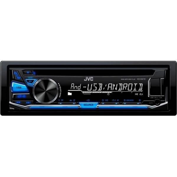 JVC (Japan), KD R472, USB, modré podsvícení
