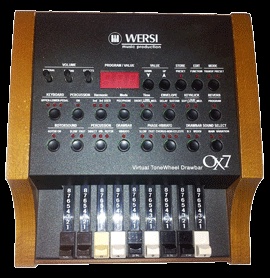 Predam modul Wersi ox7 Hammond B3 profesionál