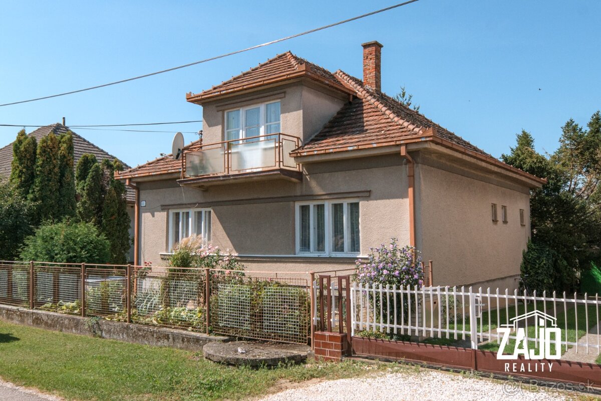 Rezervované- 4-izb. rodinný dom s pozemkom 2432 m2, Brunovce